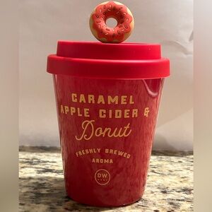 DW Home Caramel Apple Cider & Donut Candle